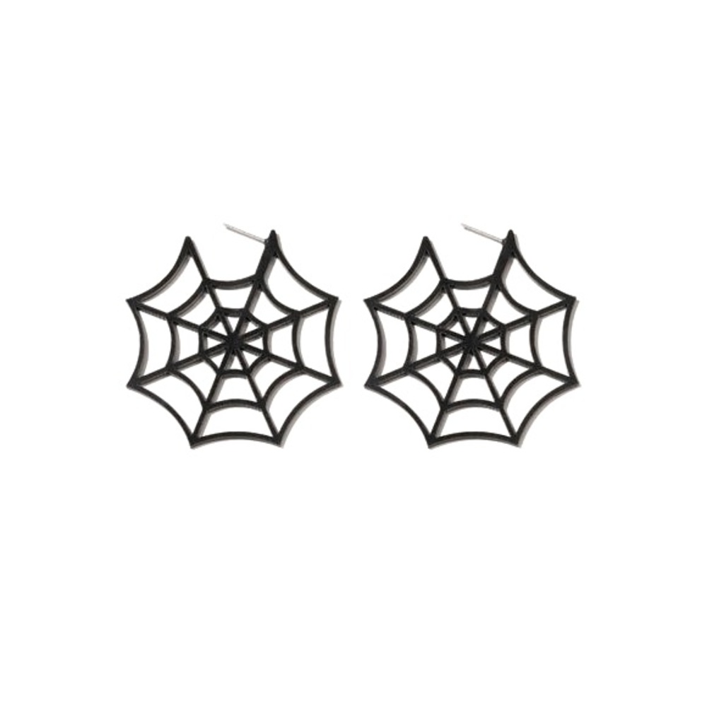 Spiderweb Earrings 🕸